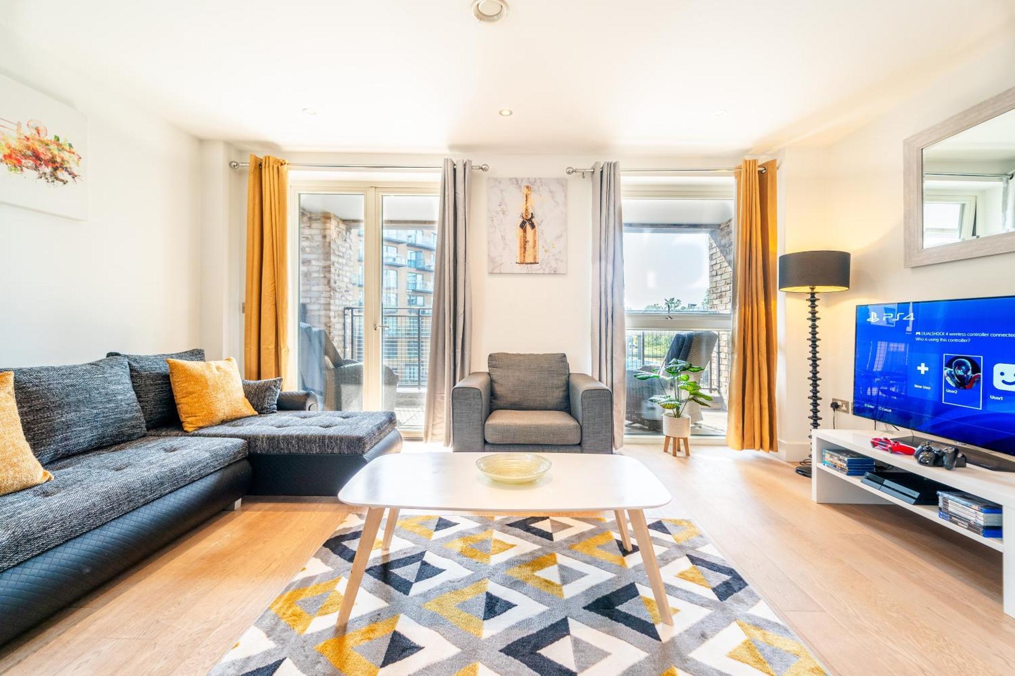 Apartment Greenwich Station Suite: Luxury 2-bed With Playstation